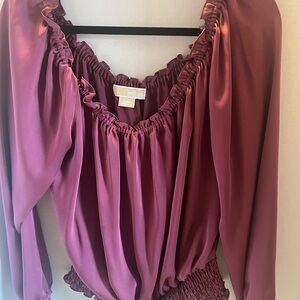 Michael Kors Women's Mauve Blouse